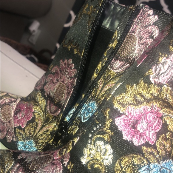 Sewn print booties - Picture 3 of 5